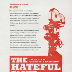 The Hateful Eight (70MM Poster)
